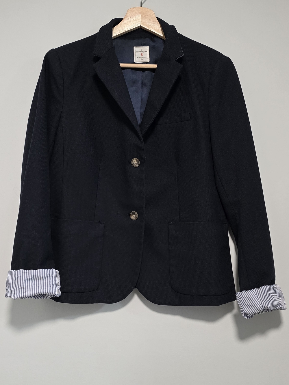 Women's Classic Navy Academy Blazer Tailord Fit